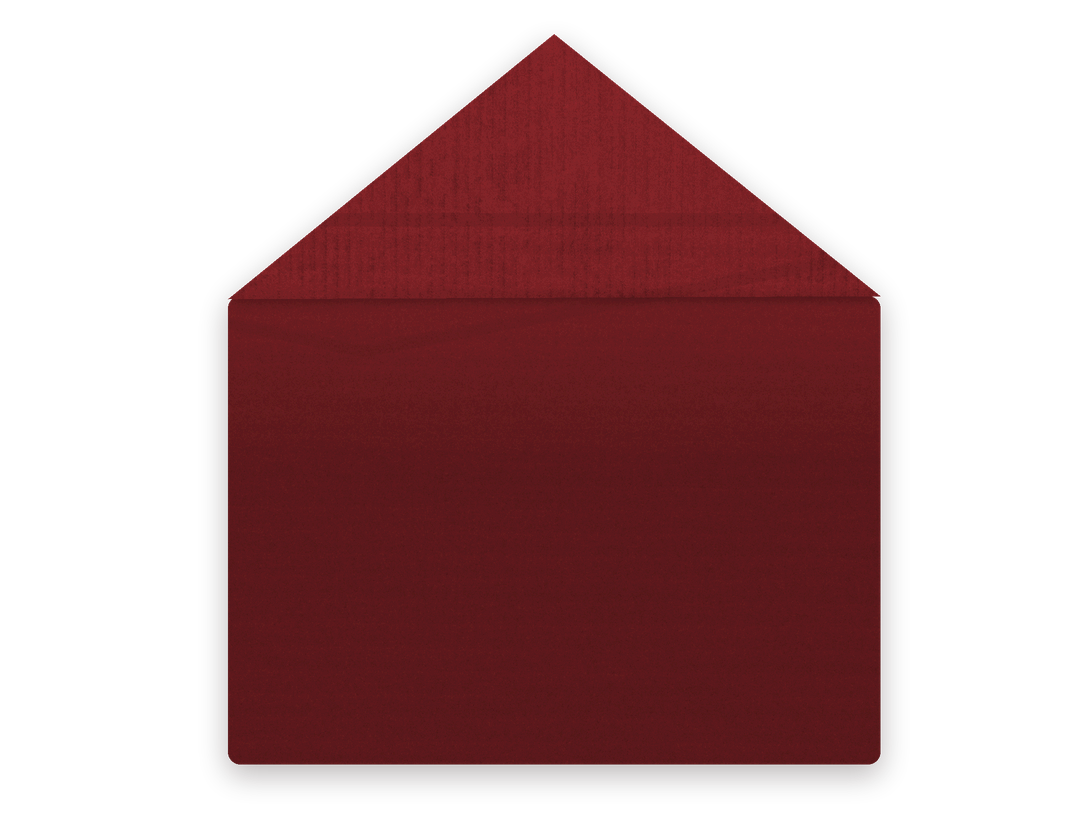 An illustrated envelope with a wax seal